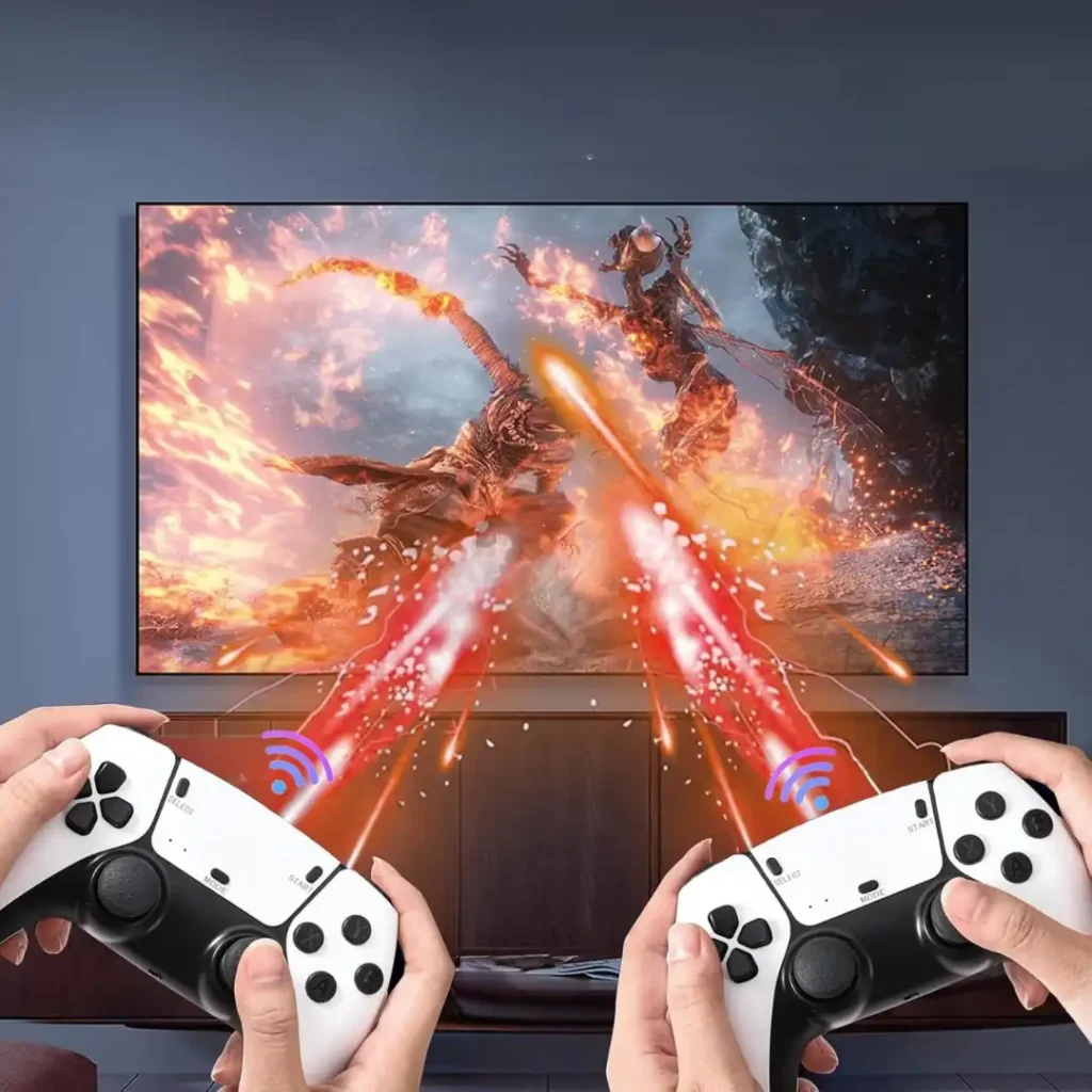 Rozgrywka w 4K na dużym ekranie